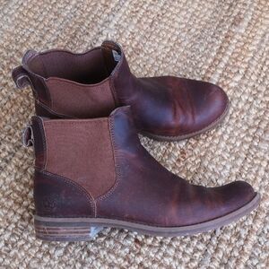 Timberland leather ankle boots